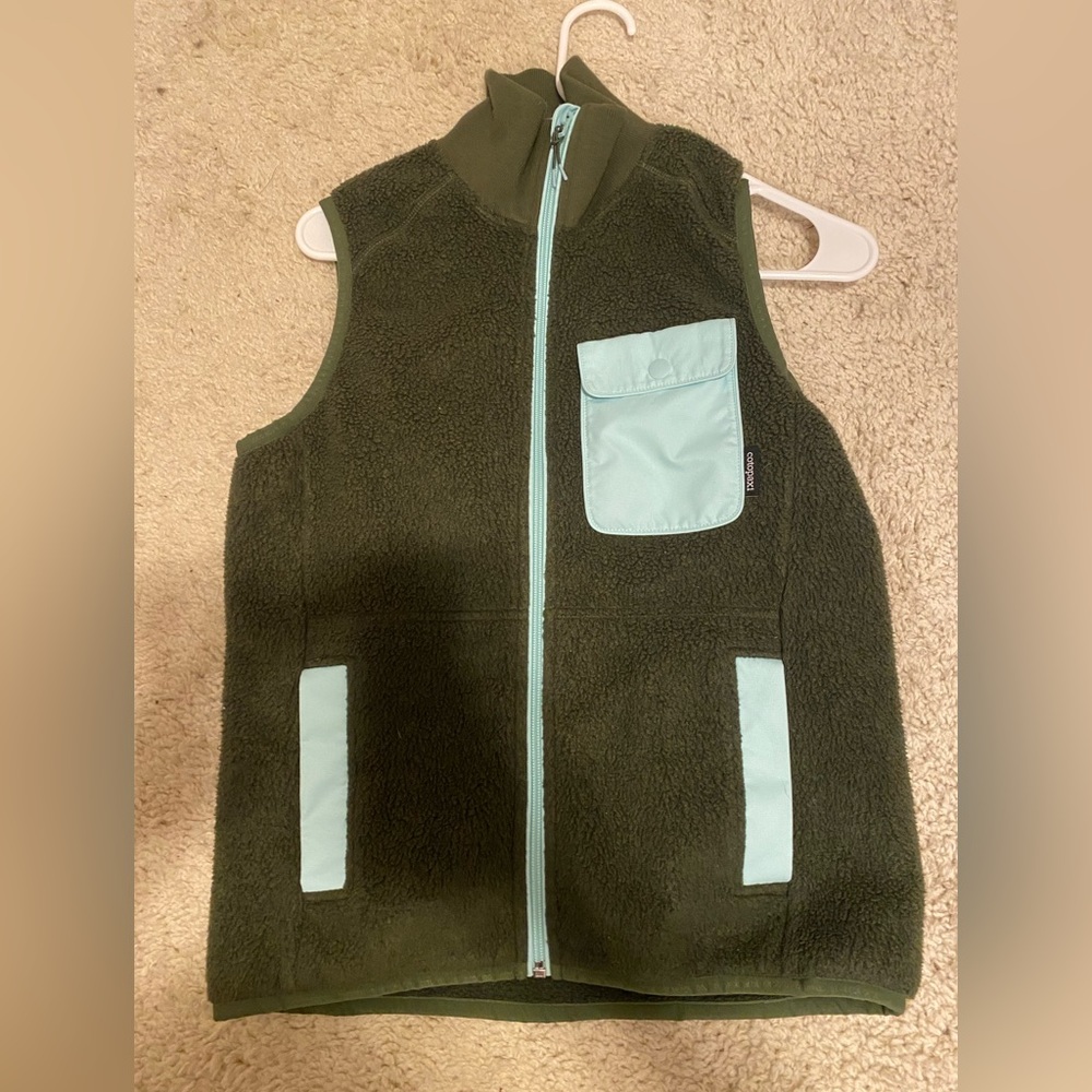 Cotopaxi colorblock pattern vest